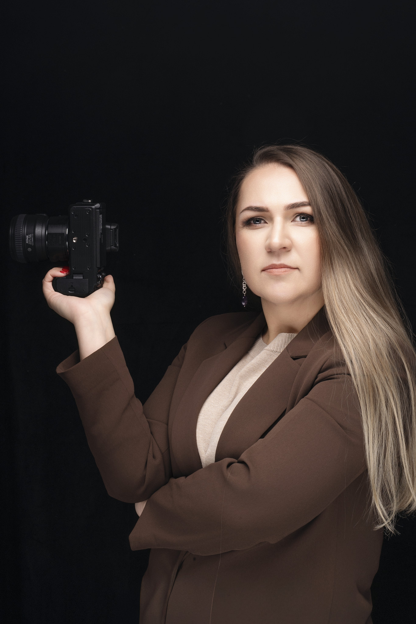 ZDJĘCIE ANETY KUBICY Z APARATEM